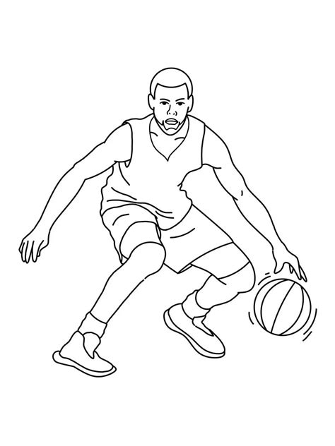 Stephen Curry Malvorlagen