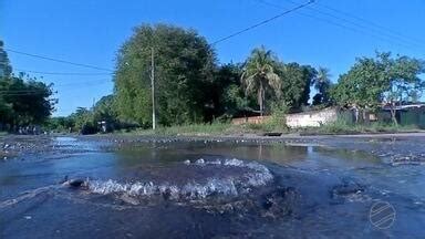 MSTV 1ª Edição Corumbá Moradores de Corumbá reclamam de vazamento