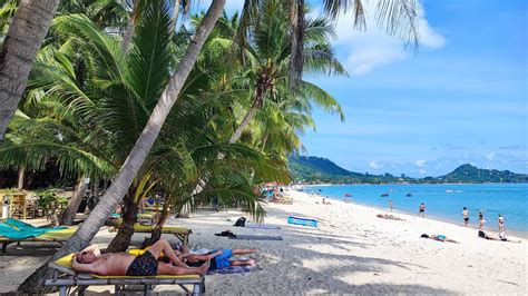 Walking Tour Of Lamai Beach In Koh Samui Thailand Vlog Mike Abroad