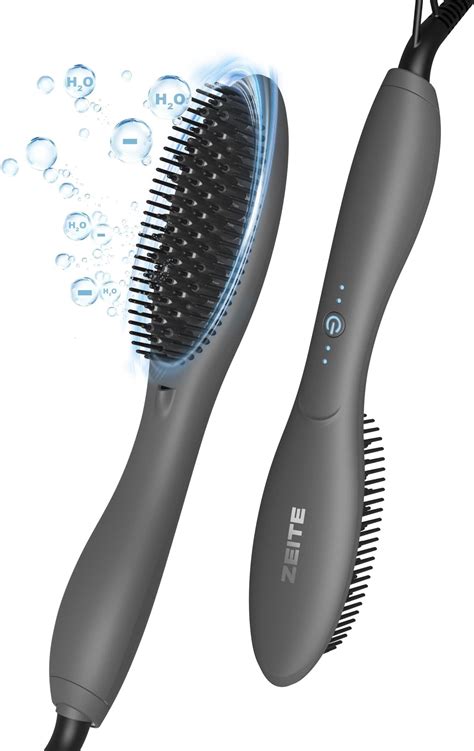 Amazon New Negative Ion Hair Straightener Styling Comb With