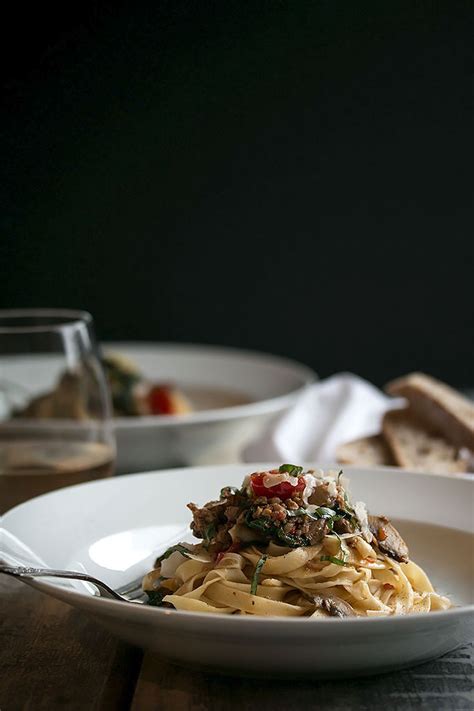 Easy Sausage Pasta Recipe With Wine And Spinach Cooks With Cocktails