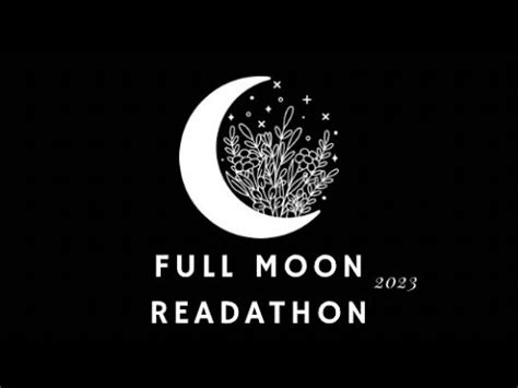 FULL MOON READATHON 23 READING VLOG YouTube