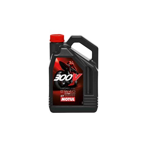Aceite Motul 300 V 4L 5w40