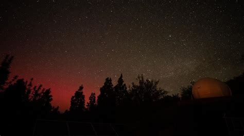 AURORA BOREAL CANARIAS Canarias también disfruta del espectáculo de