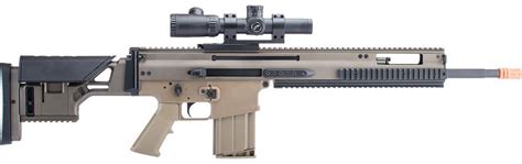 Ares Cybergun Fn Herstal Licensed Scar H Tpr Airsoft Aeg Rifle Tan Airsoft Station