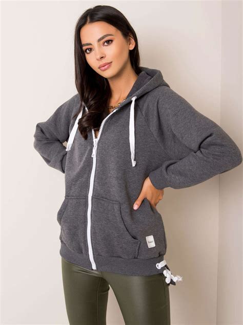 Dark Gray Zip Up Hoodie