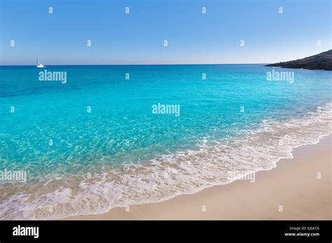 Majorca Cala Mesquida Beach In Mallorca Balearic Islands Of Spain Stock