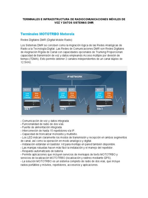 Motorola Vs Hytera Pdf Radio Telefonía Móvil