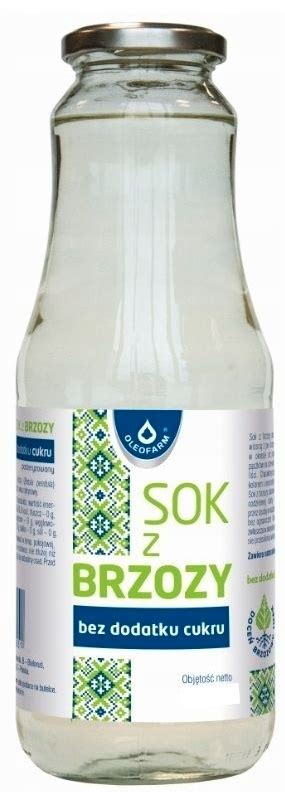 Sok Z Brzozy Bez Cukru Oleofarm 990 Ml Oleofarm Sklep EMPIK