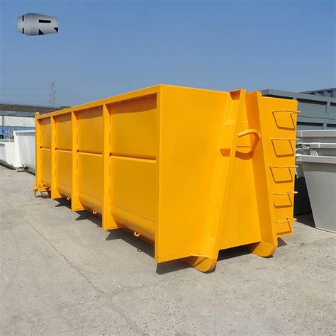 Waste Management Waste Recycling Stackable Hook Lift Bin Customized