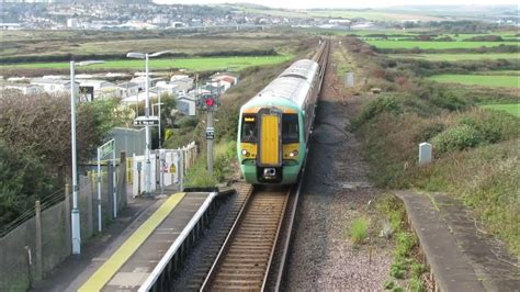 Class 377 Arriving At Bishopstone Towards Seaford Youtube