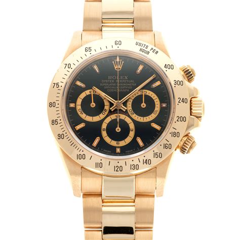 K Yellow Gold Rolex Oyster Perpetual Daytona Ref Rolex