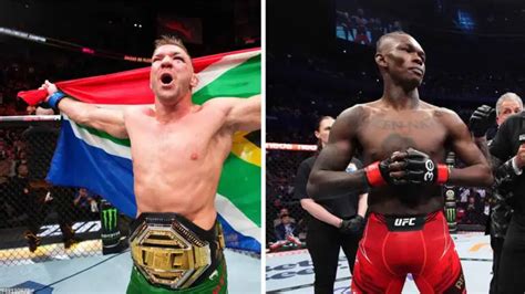 UFC 305 Israel Adesanya Announces Main Event Vs Dricus Du Plessis