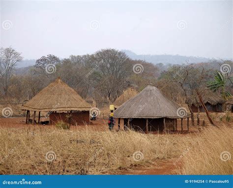 Vila Africana Em Mozambique Foto De Stock Imagem De Africano