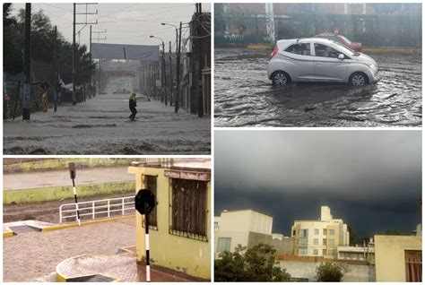 Arequipa Intensa Lluvia En Distritos Causa Estragos FOTOS Y VIDEO