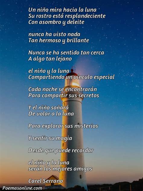 5 Mejores Poemas Sobre Niño Y La Luna Poemas Online