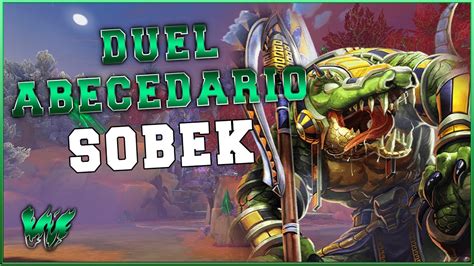 Sobek Los Guardians Y Sus Cosas Warchi Smite Duel Abecedario S7