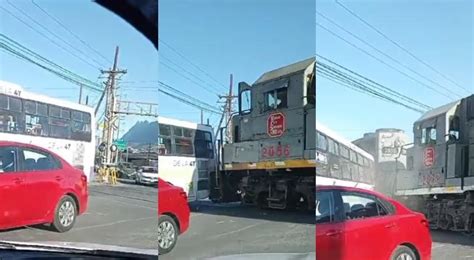 Culpan A Conductores De No Ayudar A Cami N Embestido Por El Tren