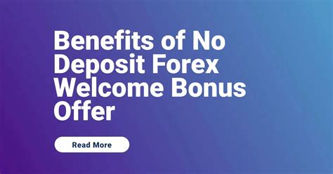 Forex No Deposit And Deposit Bonuses Offer Check Now