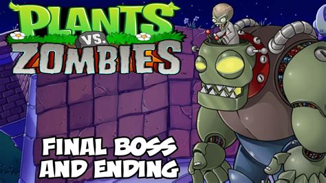 Plants Vs Zombies Final Boss Fight Ending Android YouTube