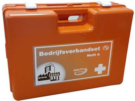 ATV EHBO Verband Koffer A Incl Wandhouder Bol