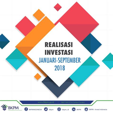 Realisasi Investasi PMA Dan PMDN Januari September 2018 Naik 4 3