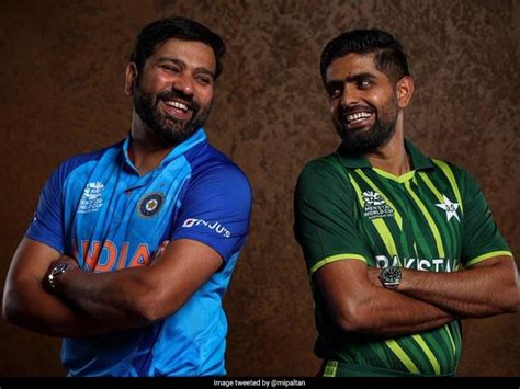 Iccs Rohit Sharma Babar Azam Best Friends Post Goes Viral Watch