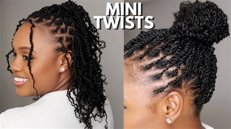 The Most Versatile Mini Twists For The Summer Mini Twist Szn Natural Hair Youtube