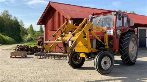 Köp Veterantraktor Massey Ferguson 165 S Med Lastare På Klaravik Youtube