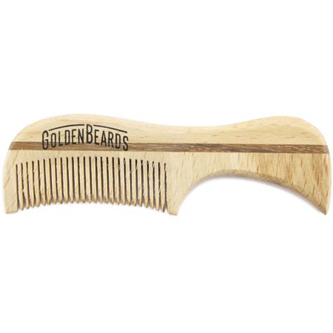 Eco Moustache Comb 7.5 - Golden Beards