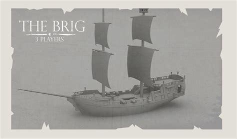 Sea Of Thieves Brigantine 3D Model