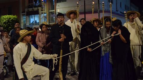 Retoman tradición de Persecución de las Brujas en San Francisco del