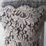 Nude Pink Floral Lace Fabric Scallop Edge Eyelash Baroque Mother Of Bride Cm Width Bodikian