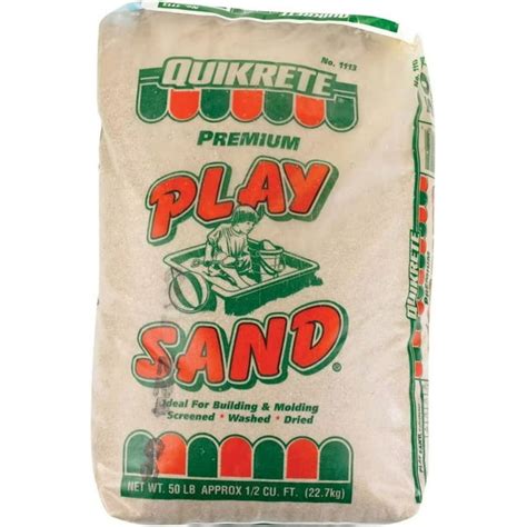 Bctlyinc Quikrete Sandbox Play Sand Outdoor Kids Filtered For Sand