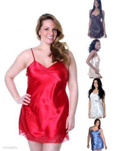 Women S Lingerie Chemise Plus Size Sexy Slip 4X 5X 6X EBay