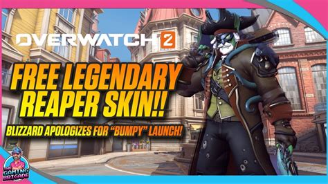 Overwatch 2 Free Legendary Reaper Skin Missing Items And Server Issues Account Merging