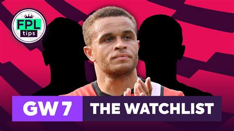 Fpl Gw The Watchlist Punt On Morris Double Gameweek Fantasy