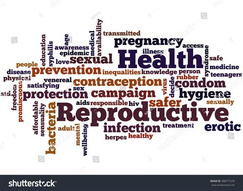 Reproductive Health Word Cloud Concept On Stock Illustration 388777276 Shutterstock