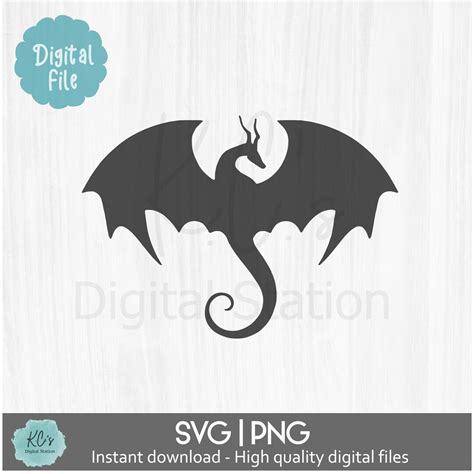 Dragon Svg, Winged Dragon Svg, Dragon Png, Dragon Clip Art, Cricut Cut ...