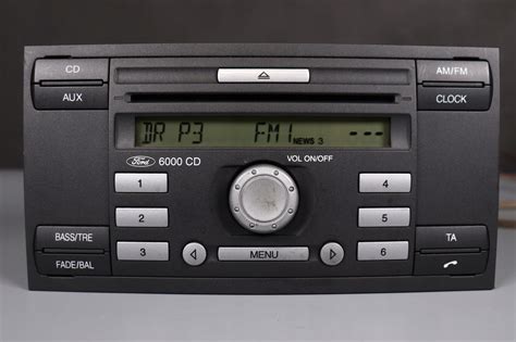 Radio 6000CD FORD Focus MK2 C MAX MK1 FIESTA MK6 Transit KOD Sklep