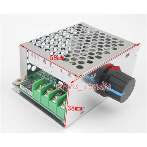 Led Dc V V V V V V V A Pwm Dc Motor Speed Controller