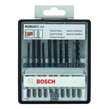 Bosch Prof Expert T Schacht Decoupeerzaagbladenset Voor Hout 10 Delig