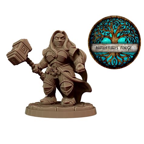 Toys Games Role Playing Miniatures Malyan The Proud Female Dwarven