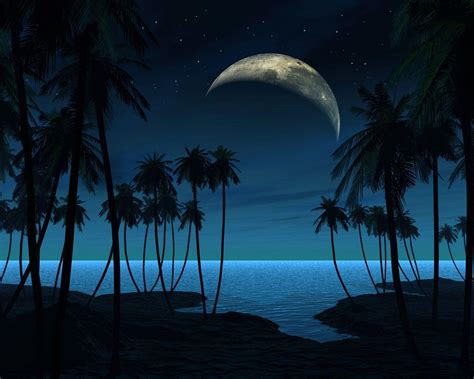 Beach At Night Wallpapers - Wallpaper Cave