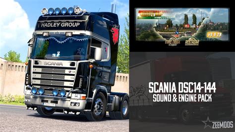 Ets New Engine Sound Scania Dsc V Straight Piped Sound