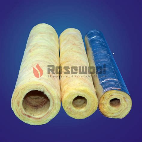 Fire Prevention Glass Wool Insulation Building Material Glass Wool Pipe China Glass Wool And