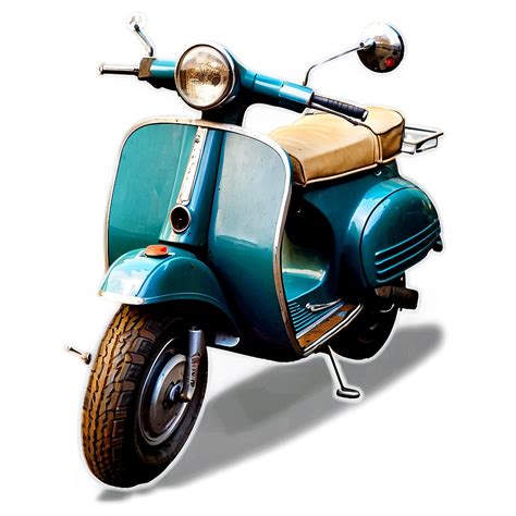 Download Vintage Scooter Png 05242024