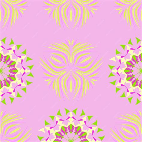 Premium Vector Seamless Texture Colorful Decorative Pattern With