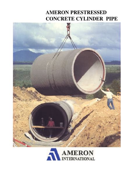 Ameronpdf Prestressed Concrete Pipe Fluid Conveyance