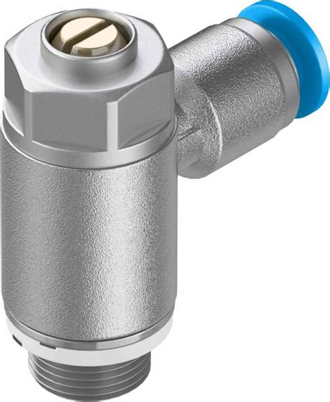 Grlz 1 8 Qs 4 D Festo Festo Grlz Series Tube Flow Regulator 4mm Tube